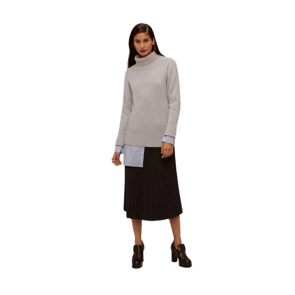 Aritzia Babaton Nicolas Wool Cashmere Turtleneck Sweater XS